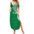 Personalised Liahona - Saineha High School Summer Maxi Dress Tongan Ngatu Pattern - Polynesian Pride