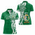 Personalised Liahona - Saineha High School Women Polo Shirt Tongan Ngatu Pattern - Polynesian Pride