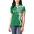 Personalised Liahona - Saineha High School Women Polo Shirt Tongan Ngatu Pattern - Polynesian Pride