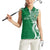 Personalised Liahona - Saineha High School Women Sleeveless Polo Shirt Tongan Ngatu Pattern - Polynesian Pride