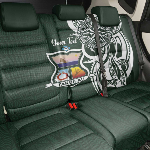 (Custom Personalised) Tonga Apifo'ou College Car Seat Covers - Tongan Tribal - LT12