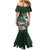 Personalised Tonga Takuilau College Family Matching Mermaid Dress and Hawaiian Shirt Est 1975 Tongan Ngatu Pattern - Polynesian Pride