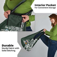 Personalised Tonga Takuilau College Grocery Bag Est 1975 Tongan Ngatu Pattern - Polynesian Pride