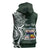 Personalised Tonga Takuilau College Sleeveless Zip Hoodie Est 1975 Tongan Ngatu Pattern - Polynesian Pride