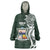Personalised Tonga Takuilau College Wearable Blanket Hoodie Est 1975 Tongan Ngatu Pattern - Polynesian Pride
