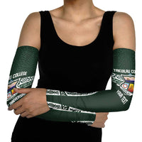 Personalised Tonga Takuilau College Arm Sleeves 50th Anniversary Ngatu Kupesi - Polynesian Pride