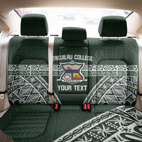 Personalised Tonga Takuilau College Back Car Seat Cover 50th Anniversary Ngatu Kupesi - Polynesian Pride