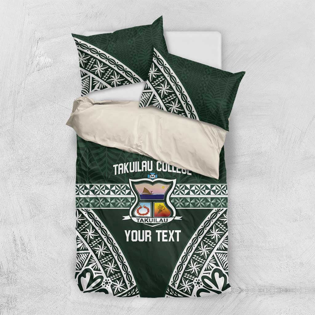 Personalised Tonga Takuilau College Bedding Set 50th Anniversary Ngatu Kupesi - Polynesian Pride