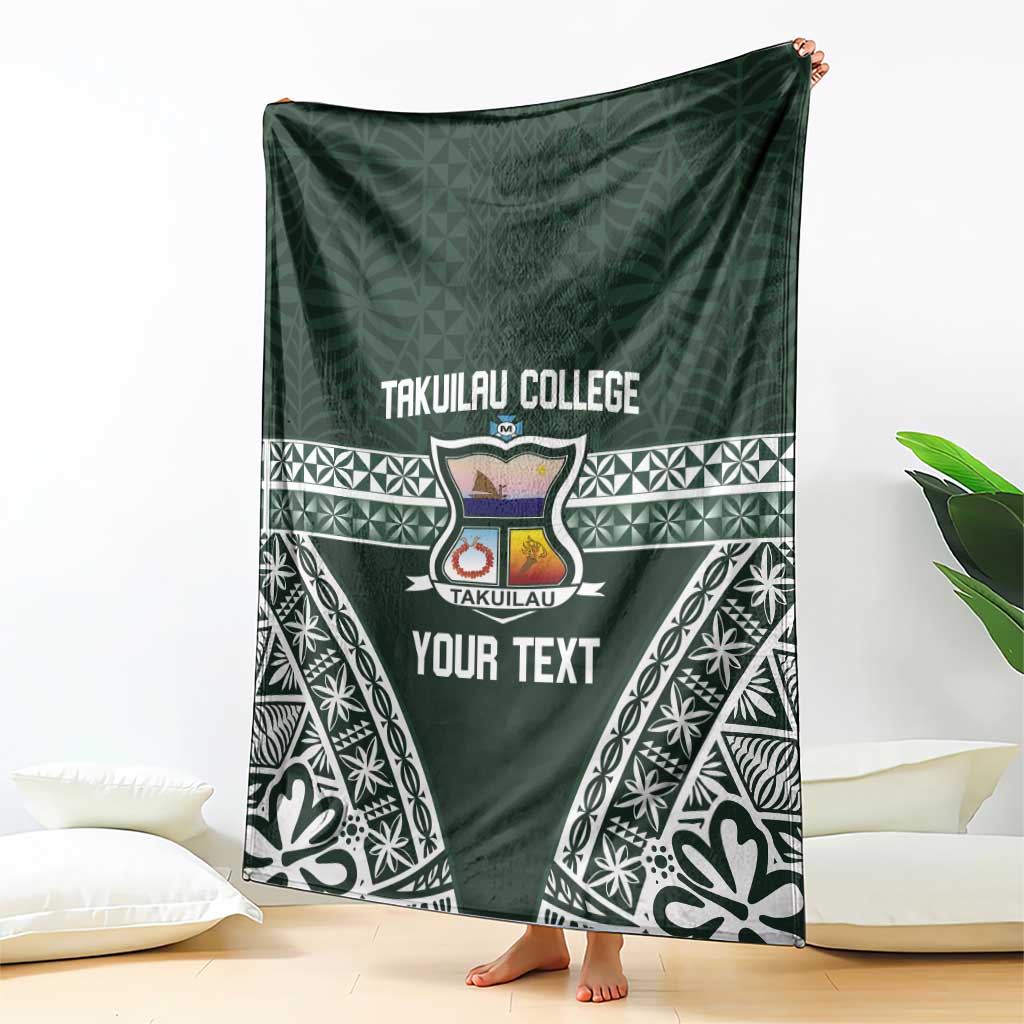 Personalised Tonga Takuilau College Blanket 50th Anniversary Ngatu Kupesi - Polynesian Pride