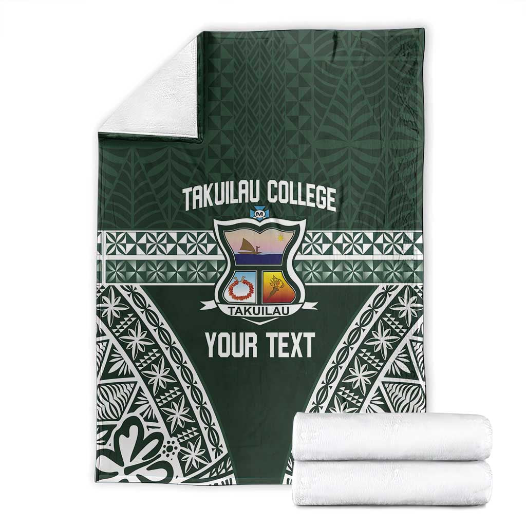 Personalised Tonga Takuilau College Blanket 50th Anniversary Ngatu Kupesi - Polynesian Pride