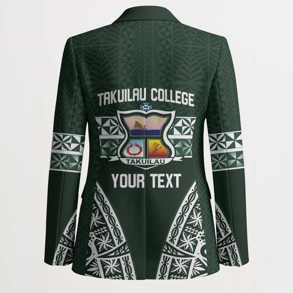 Personalised Tonga Takuilau College Blazer 50th Anniversary Ngatu Kupesi - Polynesian Pride