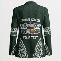 Personalised Tonga Takuilau College Blazer 50th Anniversary Ngatu Kupesi - Polynesian Pride