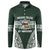 Personalised Tonga Takuilau College Button Sweatshirt 50th Anniversary Ngatu Kupesi - Polynesian Pride