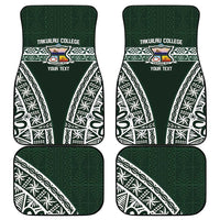 Personalised Tonga Takuilau College Car Mats 50th Anniversary Ngatu Kupesi - Polynesian Pride