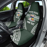 Personalised Tonga Takuilau College Car Seat Cover 50th Anniversary Ngatu Kupesi - Polynesian Pride