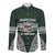Personalised Tonga Takuilau College Long Sleeve Button Shirt 50th Anniversary Ngatu Kupesi - Polynesian Pride