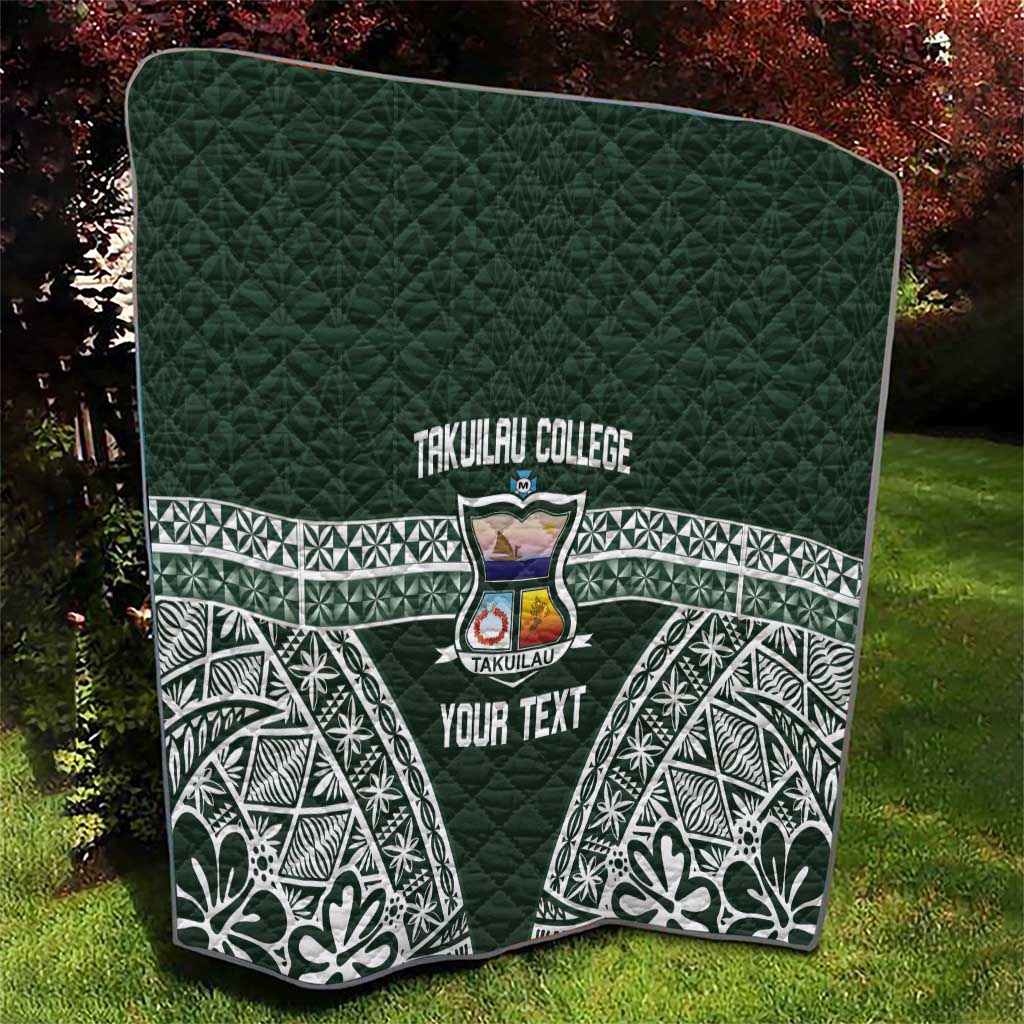 Personalised Tonga Takuilau College Quilt 50th Anniversary Ngatu Kupesi - Polynesian Pride