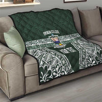 Personalised Tonga Takuilau College Quilt 50th Anniversary Ngatu Kupesi - Polynesian Pride