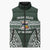 Personalised Tonga Takuilau College Sleeveless Puffer Jacket 50th Anniversary Ngatu Kupesi - Polynesian Pride