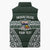 Personalised Tonga Takuilau College Sleeveless Puffer Jacket 50th Anniversary Ngatu Kupesi - Polynesian Pride