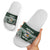 Personalised Tonga Takuilau College Slide Sandals 50th Anniversary Ngatu Kupesi - Polynesian Pride