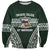 Personalised Tonga Takuilau College Sweatshirt 50th Anniversary Ngatu Kupesi - Polynesian Pride