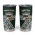 Personalised Tonga Takuilau College Tumbler Cup 50th Anniversary Ngatu Kupesi - Polynesian Pride