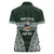 Personalised Tonga Takuilau College Women Polo Shirt 50th Anniversary Ngatu Kupesi - Polynesian Pride