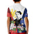 Philippines Rizal Day Kid Polo Shirt Filipino Sampaguita Grunge Style - Polynesian Pride