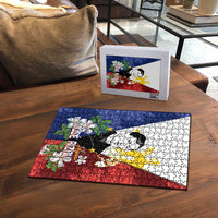 Philippines Rizal Day Puzzle Filipino Sampaguita Grunge Style - Polynesian Pride