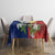 Philippines Rizal Day Tablecloth Filipino Sampaguita Grunge Style - Polynesian Pride