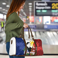 Philippines Rizal Day Travel Bag Filipino Sampaguita Grunge Style - Polynesian Pride