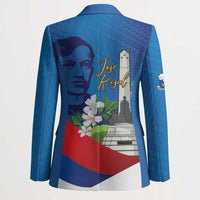 Philippines Rizal Day Blazer Filipino Motto Stella Polynesian Pattern - Polynesian Pride