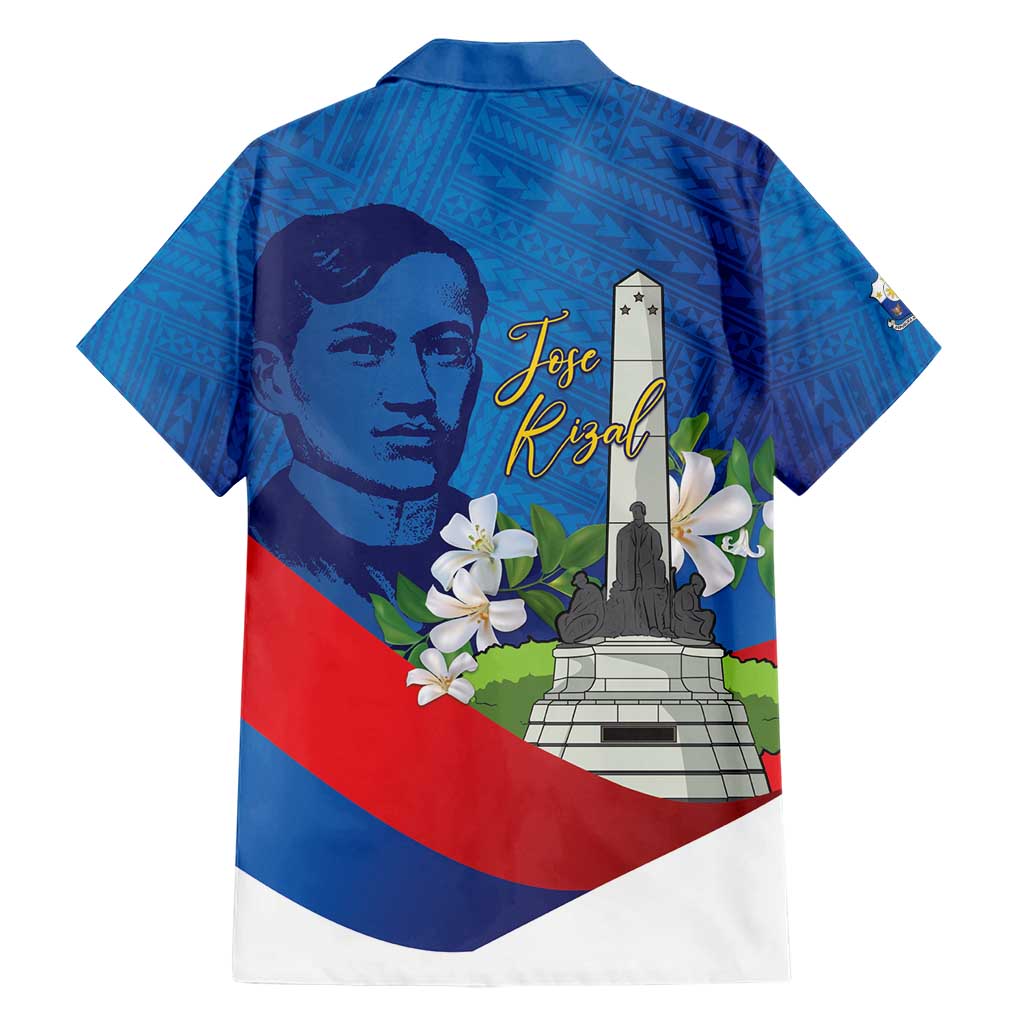 Philippines Rizal Day Family Matching Short Sleeve Bodycon Dress and Hawaiian Shirt Filipino Motto Stella Polynesian Pattern - Polynesian Pride