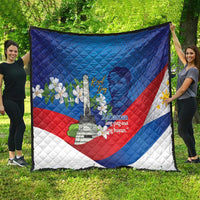 Philippines Rizal Day Quilt Filipino Motto Stella Polynesian Pattern - Polynesian Pride