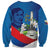 Philippines Rizal Day Sweatshirt Filipino Motto Stella Polynesian Pattern - Polynesian Pride