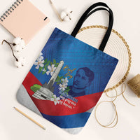 Philippines Rizal Day Tote Bag Filipino Motto Stella Polynesian Pattern - Polynesian Pride