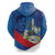 Philippines Rizal Day Zip Hoodie Filipino Motto Stella Polynesian Pattern - Polynesian Pride