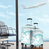 Polynesia Cervical Cancer Awareness Month Luggage Cover Polynesian Women Faith Hope Love!