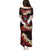 Polynesia AIDS Awareness Month Family Matching Puletasi and Hawaiian Shirt Take The Rights Path Polynesian Pattern