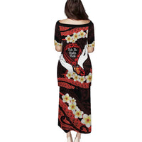 Polynesia AIDS Awareness Month Puletasi Take The Rights Path Polynesian Pattern