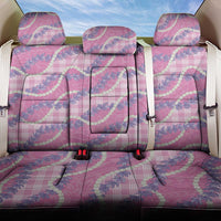 Pink Hawaii Palaka Honohono Pikake Back Car Seat Cover Hawaiian Orchid Lei Polynesian Pattern - Polynesian Pride