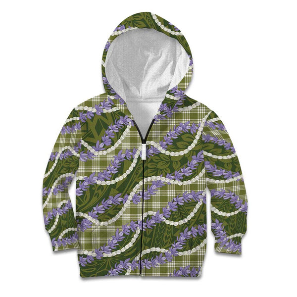 Hawaii Summer Kid Hoodie Mix Polynesian Black LT6 main image 0
