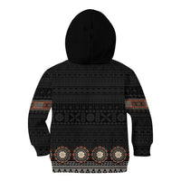 Bula Fiji Dashiki Vintage Fijian Masi Tapa Pattern Kid Hoodie LT14 - Polynesian Pride