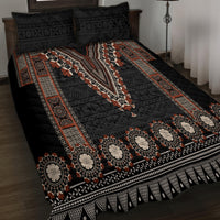 Bula Fiji Dashiki Vintage Fijian Masi Tapa Pattern Quilt Bed Set LT14 - Polynesian Pride