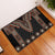Bula Fiji Dashiki Vintage Fijian Masi Tapa Pattern Rubber Doormat LT14 Brown - Polynesian Pride