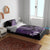 Purple Polynesia Easter Day Bedding Set Eggs With Bunny Polynesian Pattern
