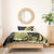 Yellow Polynesia Easter Day Bedding Set Eggs With Bunny Polynesian Pattern