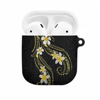 Polynesia Tattoo With Plumeria AirPods Case Elegant Vibes