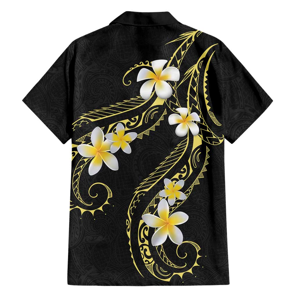 Polynesia Tattoo With Plumeria Family Matching Tank Maxi Dress and Hawaiian Shirt Elegant Vibes
